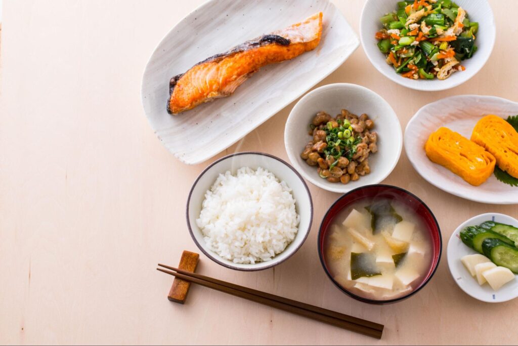 栄養バランスの取れた和食