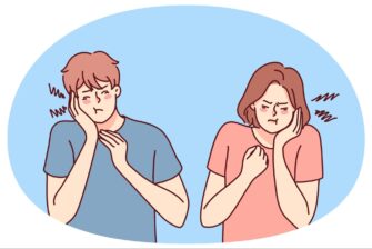 歯に痛みがある男女